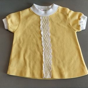 VINTAGE Retro Healthtex Lace Front Dress